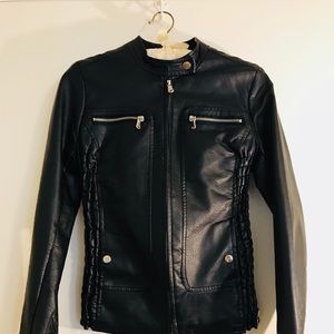 Black leather Jacket